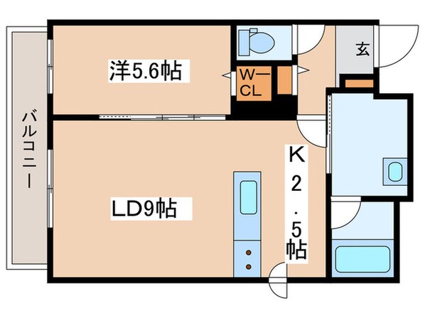 belle foretの物件間取画像